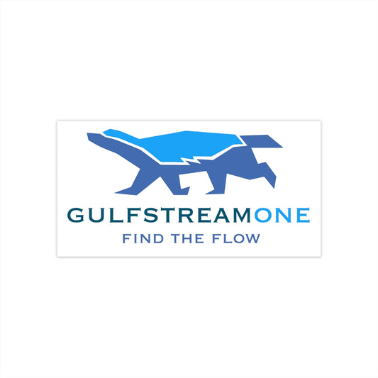 The Wells Collection: Gulfstream Honeybadger Bumper Stickers