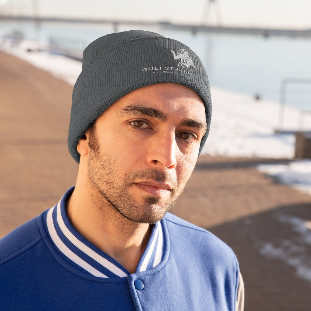 Gulfstream F4 Hedge Fund Speed Matters Knit Beanie