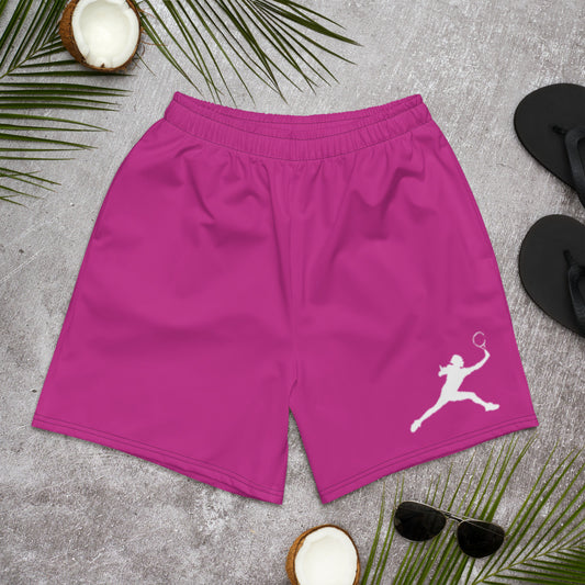 Gulfstream Federer Pink Men's Athletic Long Shorts