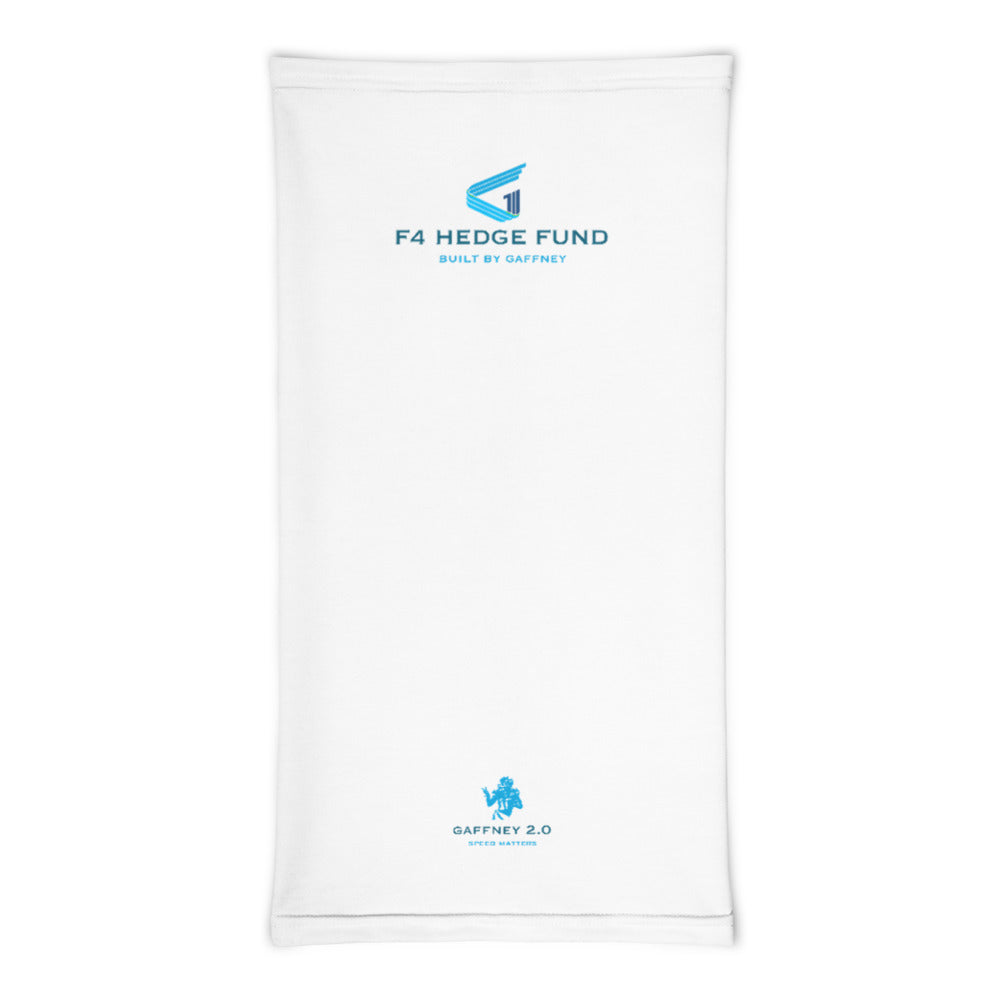 The Gaffney Collection: Gulfstream F4 Hedge Fund Neck Gaiter (White)