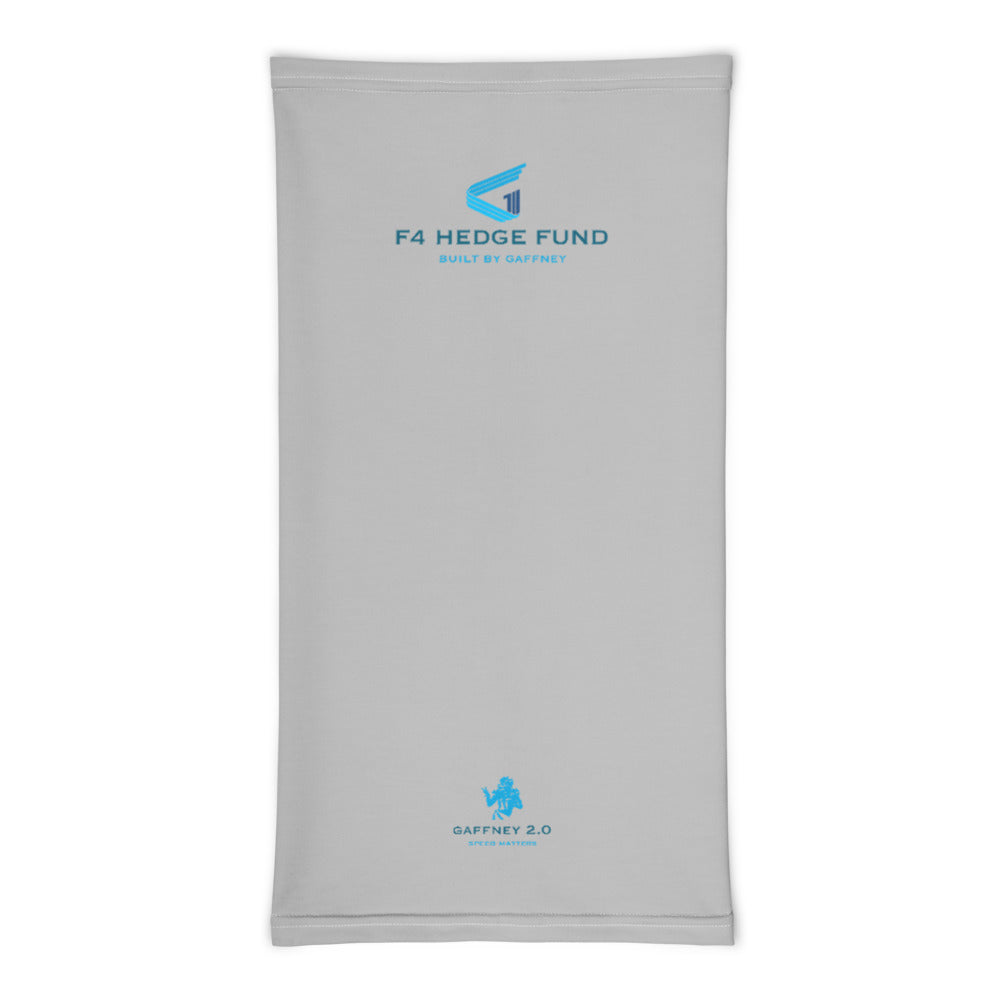 The Gaffney Collection: Gulfstream F4 Hedge Fund Neck Gaiter (Silver)