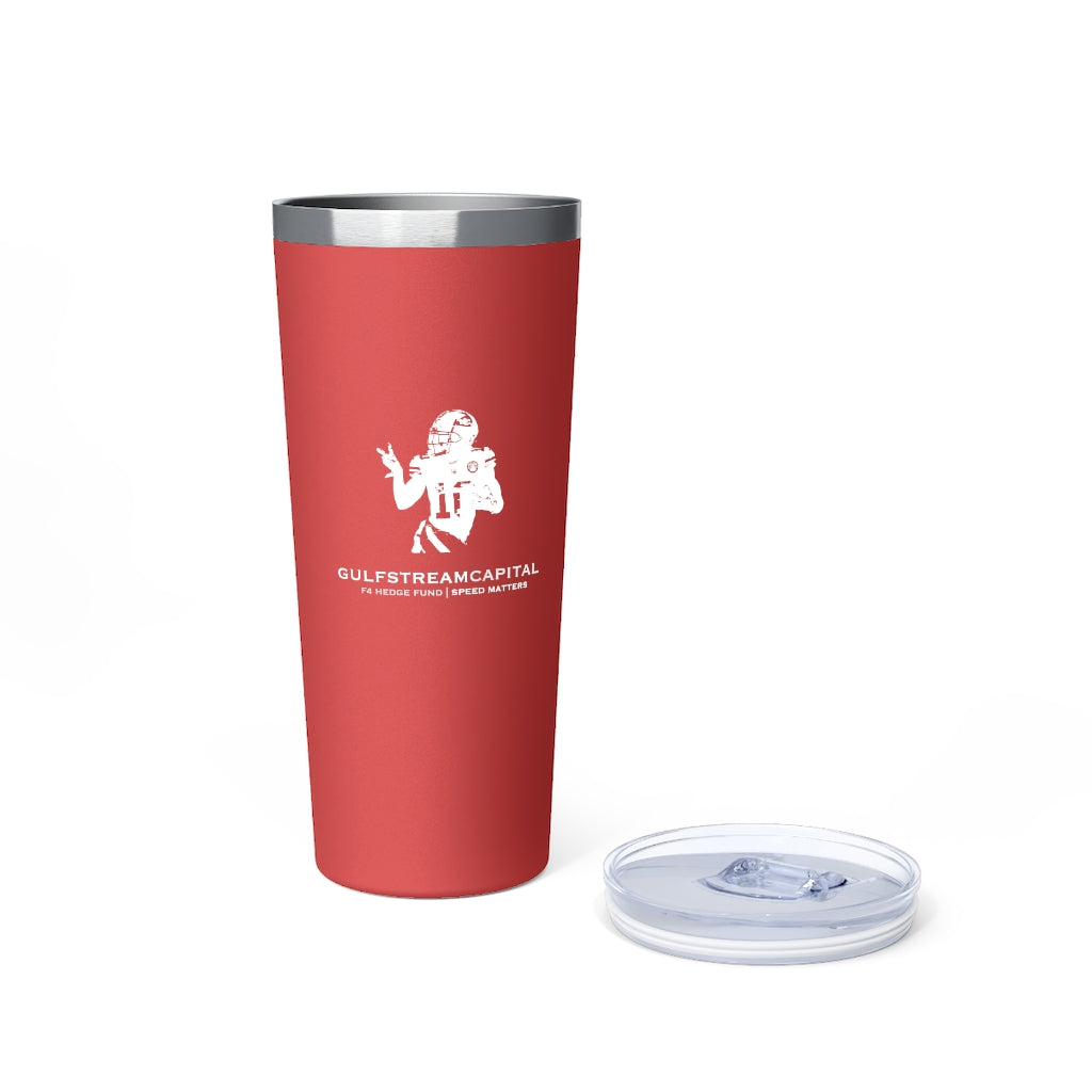 Gulfstream F4 Speed Matters Copper Vacuum Insulated Tumbler, 22oz