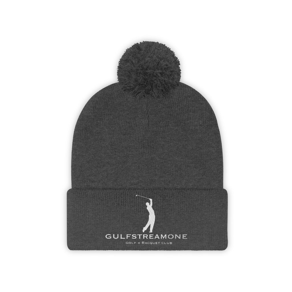 Tiger Woods Gulfstream Pom Pom Beanie