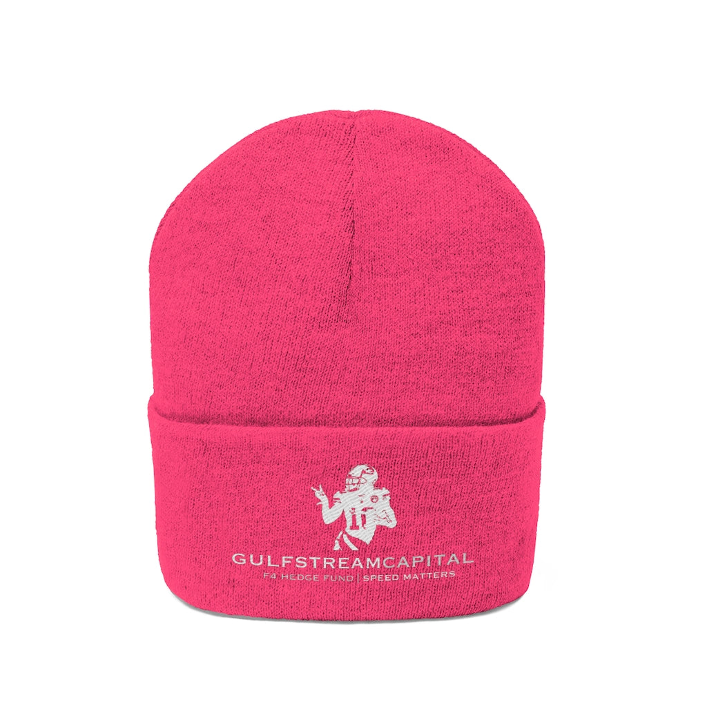 Gulfstream F4 Hedge Fund Speed Matters Knit Beanie