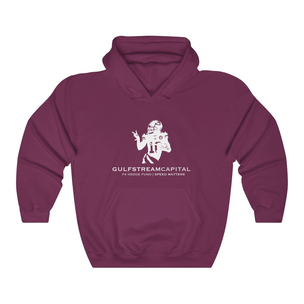 Gulfstream F4 Hedge Fund Speed Matters Unisex Heavy Blend™ Hooded Sweatshirt