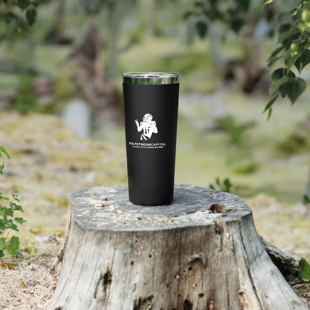 Gulfstream F4 Speed Matters Copper Vacuum Insulated Tumbler, 22oz