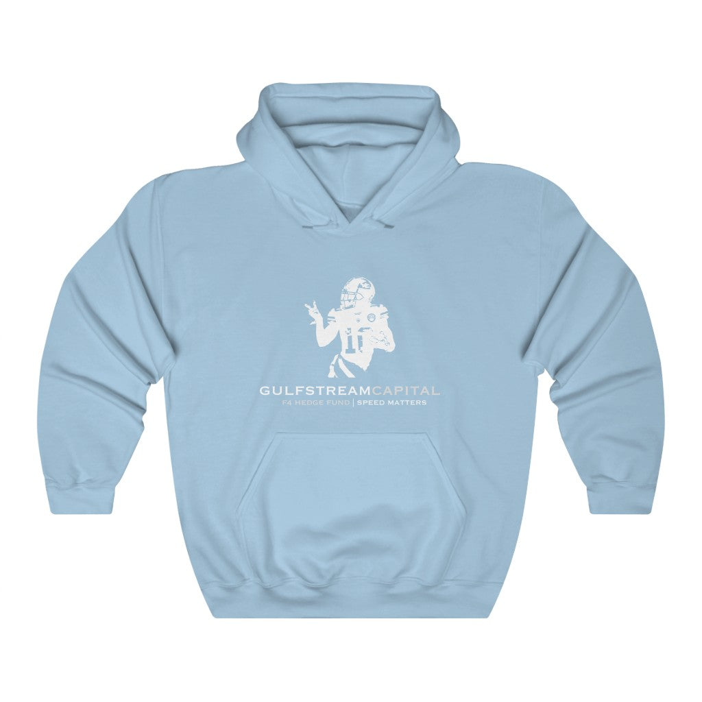 Gulfstream F4 Hedge Fund Speed Matters Unisex Heavy Blend™ Hooded Sweatshirt
