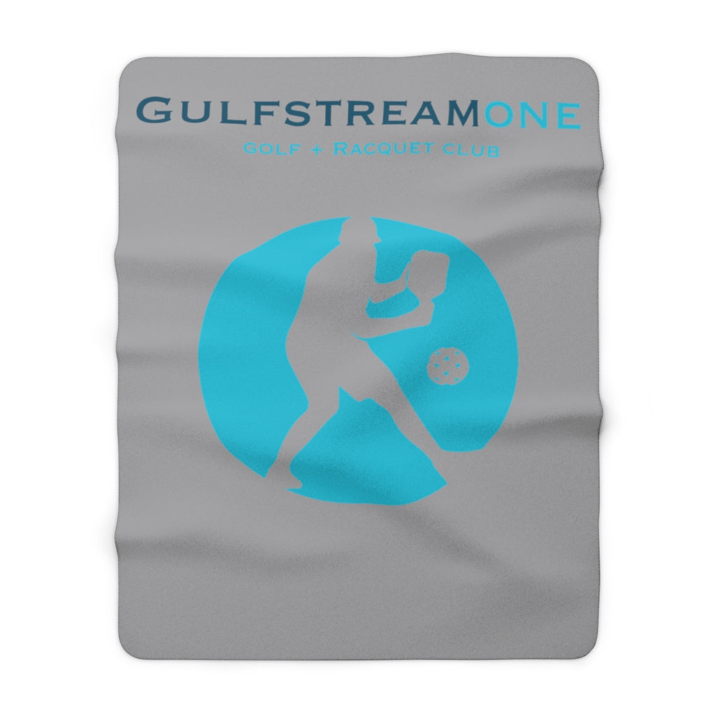 Gulfstream Pickleball Sherpa Fleece Blanket