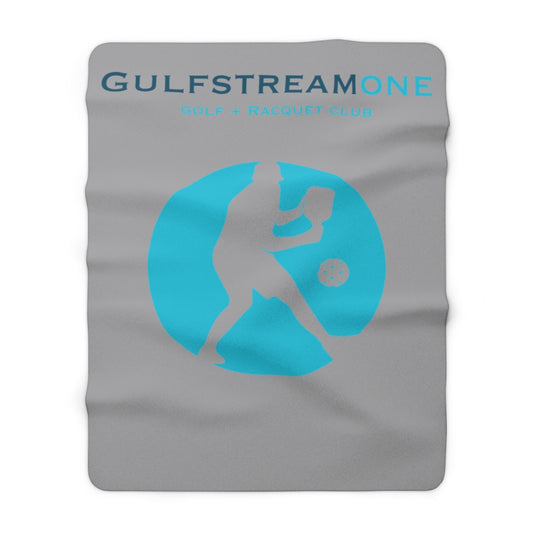 Gulfstream Pickleball Sherpa Fleece Blanket