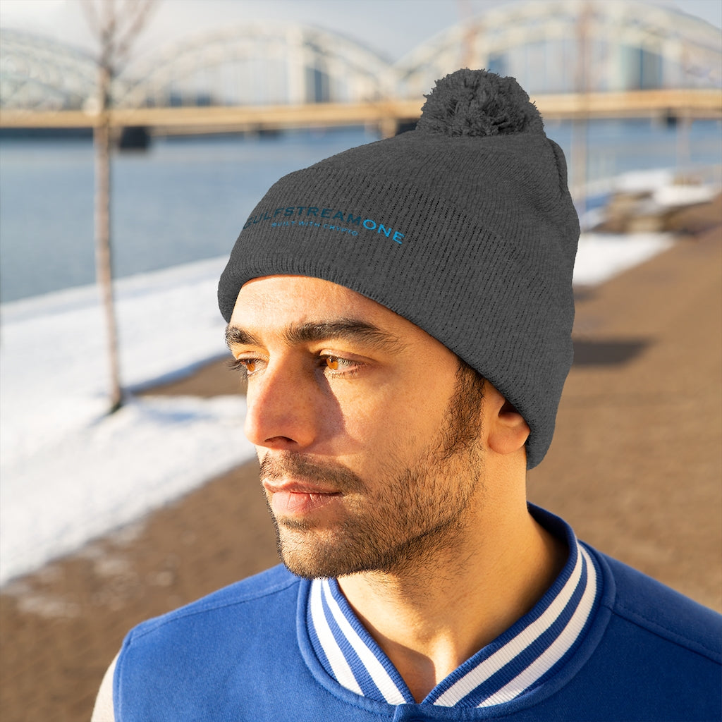 Gulfstream Crypto Pom Pom Beanie