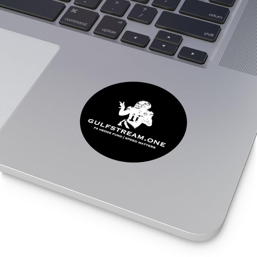 The Gaffney Collection: Gulfstream F4 Hedge Fund Tyreek Round Vinyl Stickers