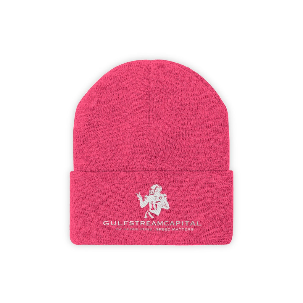 Gulfstream F4 Hedge Fund Speed Matters Knit Beanie