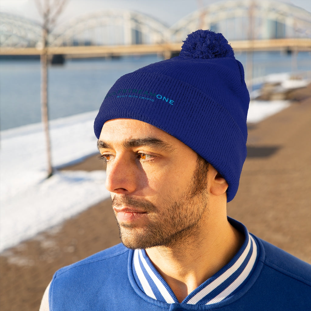 Gulfstream Crypto Pom Pom Beanie