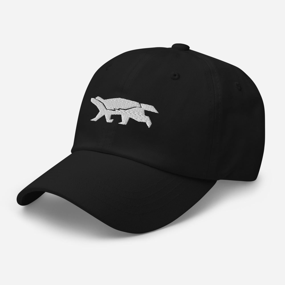 The Wells Collection: Gulfstream Honeybadger (Find The Flow) Dad Hat