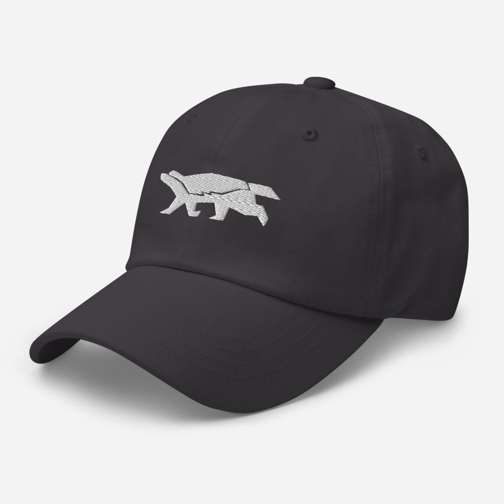 The Wells Collection: Gulfstream Honeybadger (Find The Flow) Dad Hat