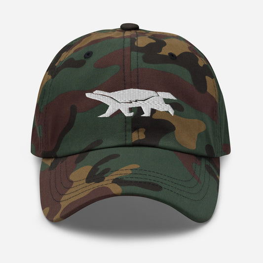 The Wells Collection: Gulfstream Honeybadger (Find The Flow) Dad Hat