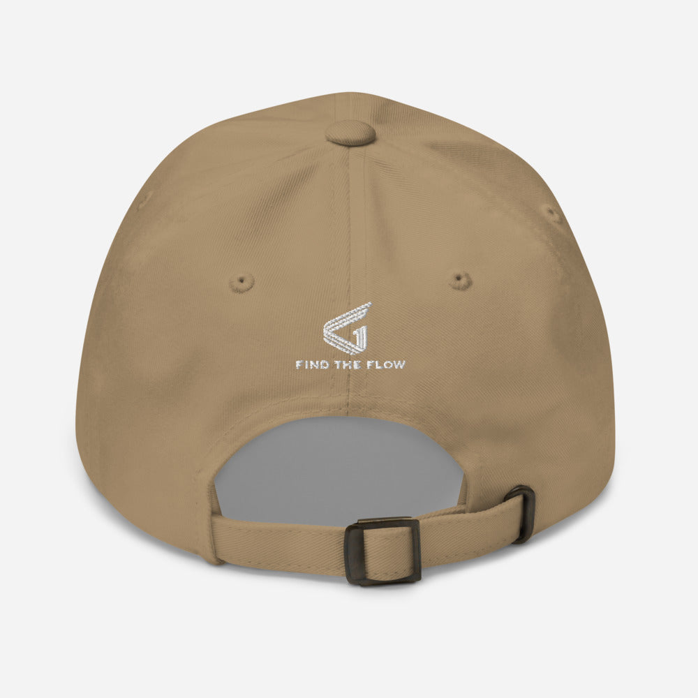 The Wells Collection: Gulfstream Honeybadger (Find The Flow) Dad Hat