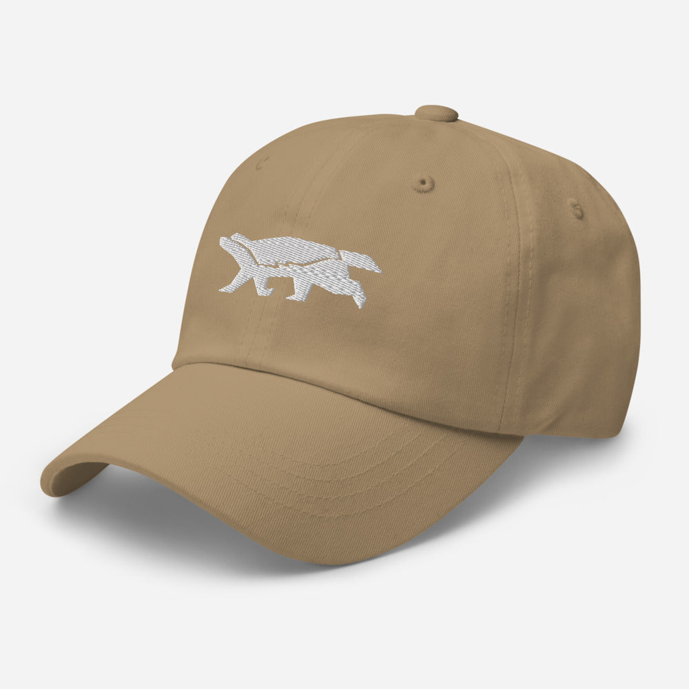 The Wells Collection: Gulfstream Honeybadger (Find The Flow) Dad Hat