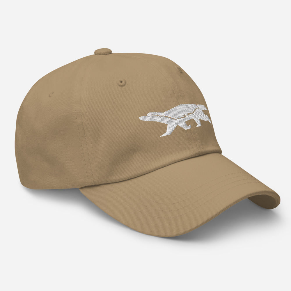 The Wells Collection: Gulfstream Honeybadger (Find The Flow) Dad Hat