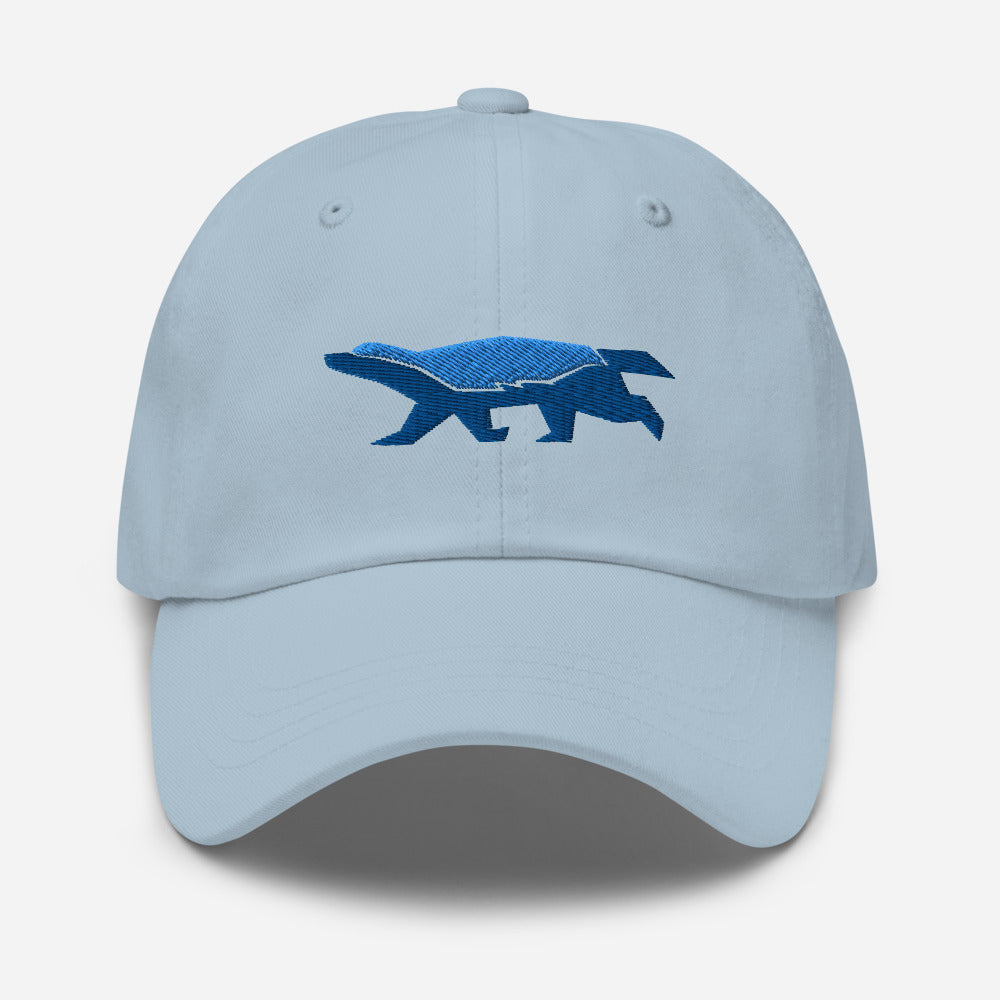 The Wells Collection: Gulfstream Honeybadger (Find The Flow) Dad Hat