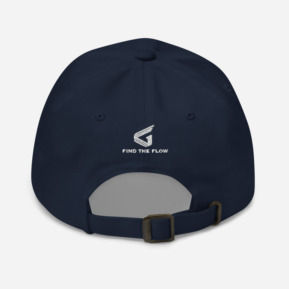 The Wells Collection: Gulfstream Honeybadger (Find The Flow) Dad Hat
