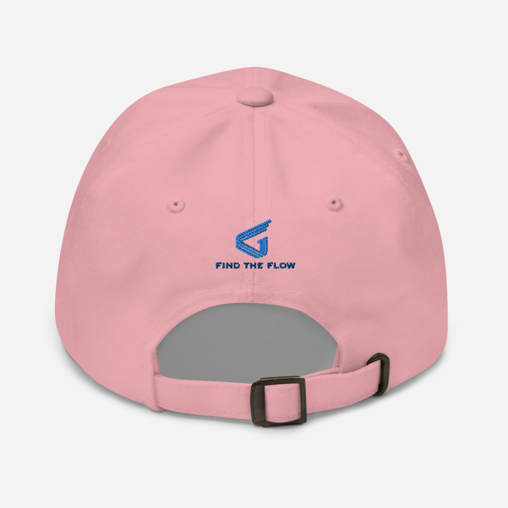 The Wells Collection: Gulfstream Honeybadger (Find The Flow) Dad Hat