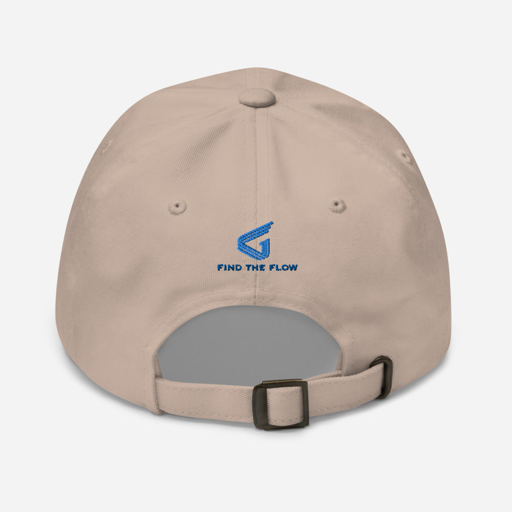 The Wells Collection: Gulfstream Honeybadger (Find The Flow) Dad Hat