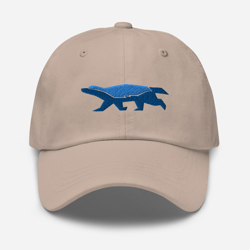The Wells Collection: Gulfstream Honeybadger (Find The Flow) Dad Hat