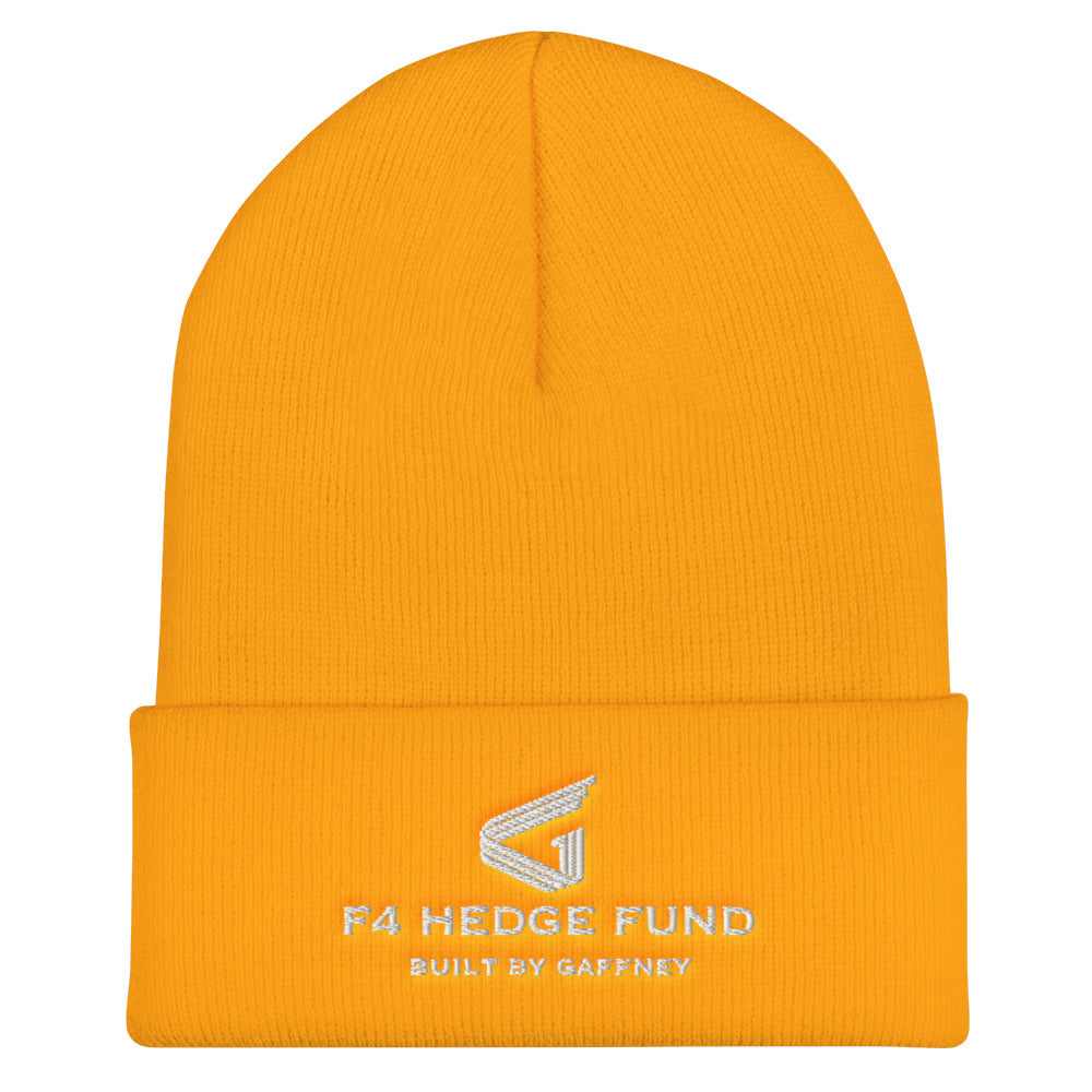 The Gaffney Collection: F4 Hedge Fund (Gulfstream One) Cuffed Beanie