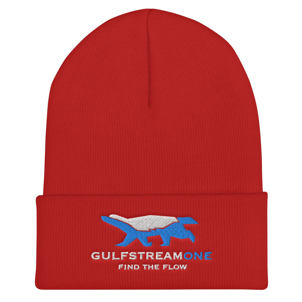 The Wells Collection: Gulfstream Honeybadger Cuffed Beanie