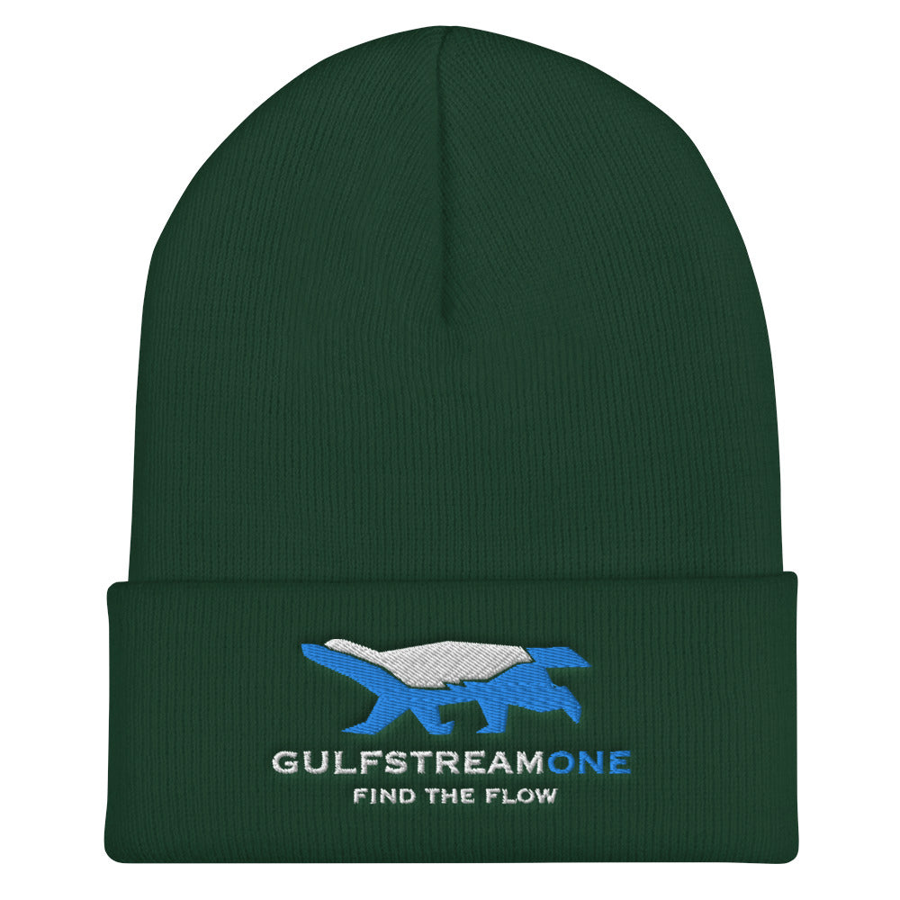 The Wells Collection: Gulfstream Honeybadger Cuffed Beanie