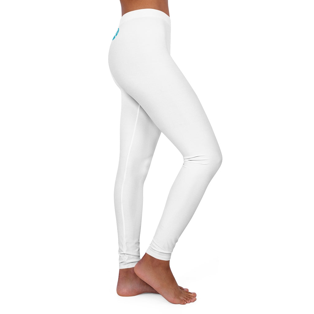 Women's Spandex Leggings with Gulfstream Pickleball Logo