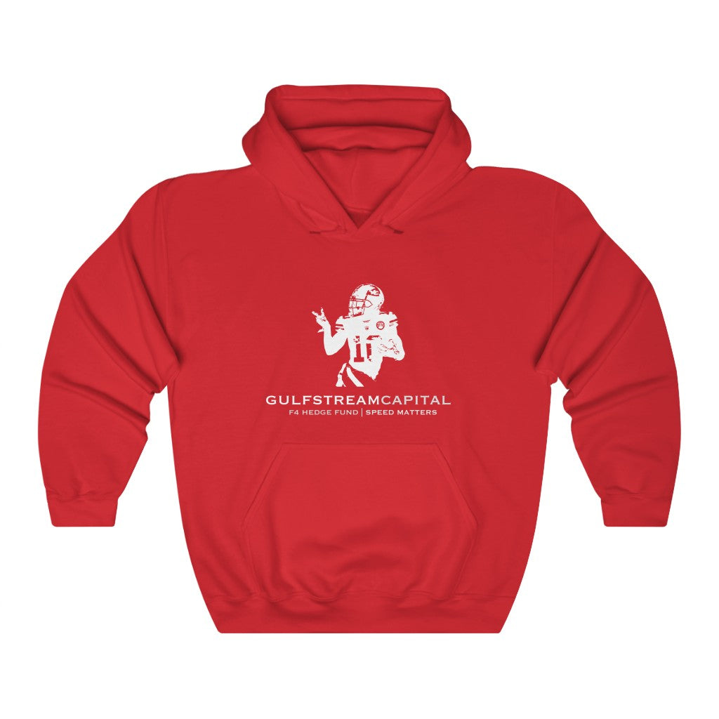 Gulfstream F4 Hedge Fund Speed Matters Unisex Heavy Blend™ Hooded Sweatshirt