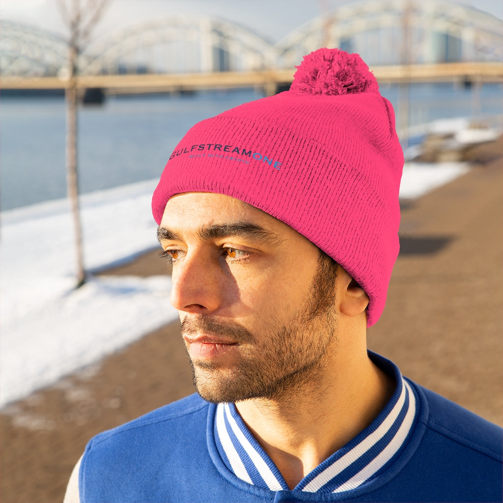 Gulfstream Crypto Pom Pom Beanie
