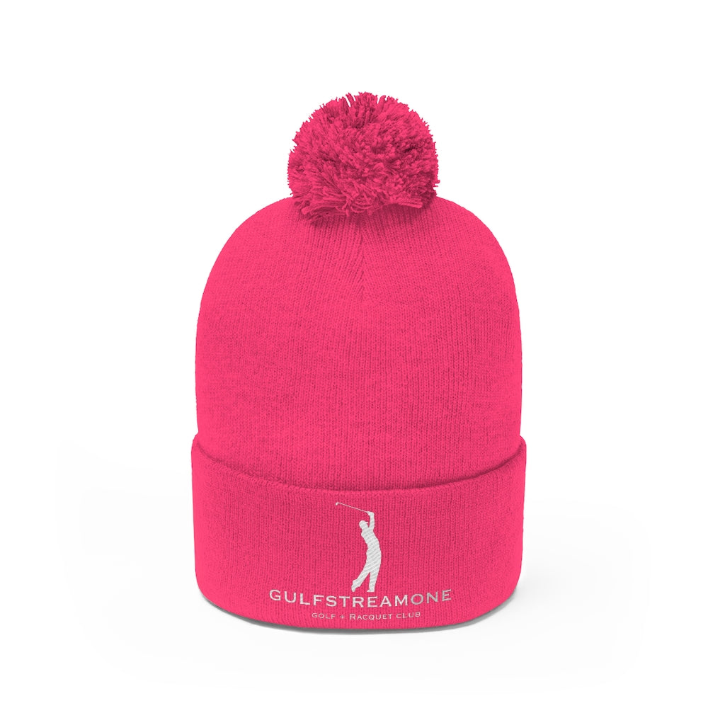 Tiger Woods Gulfstream Pom Pom Beanie