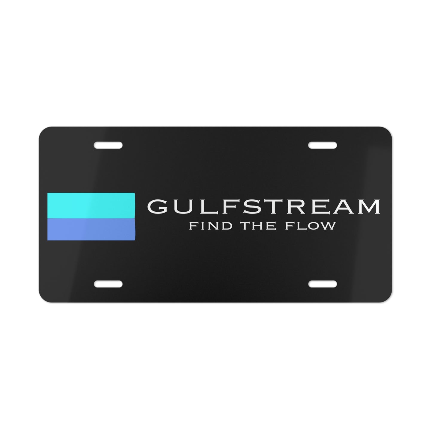 Gulfstream Find the Flow License Plate