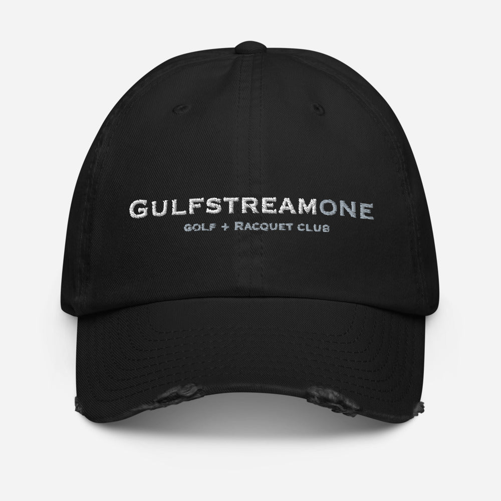 The Raleigh Collection: Gulfstream Federer Distressed Baseball Cap