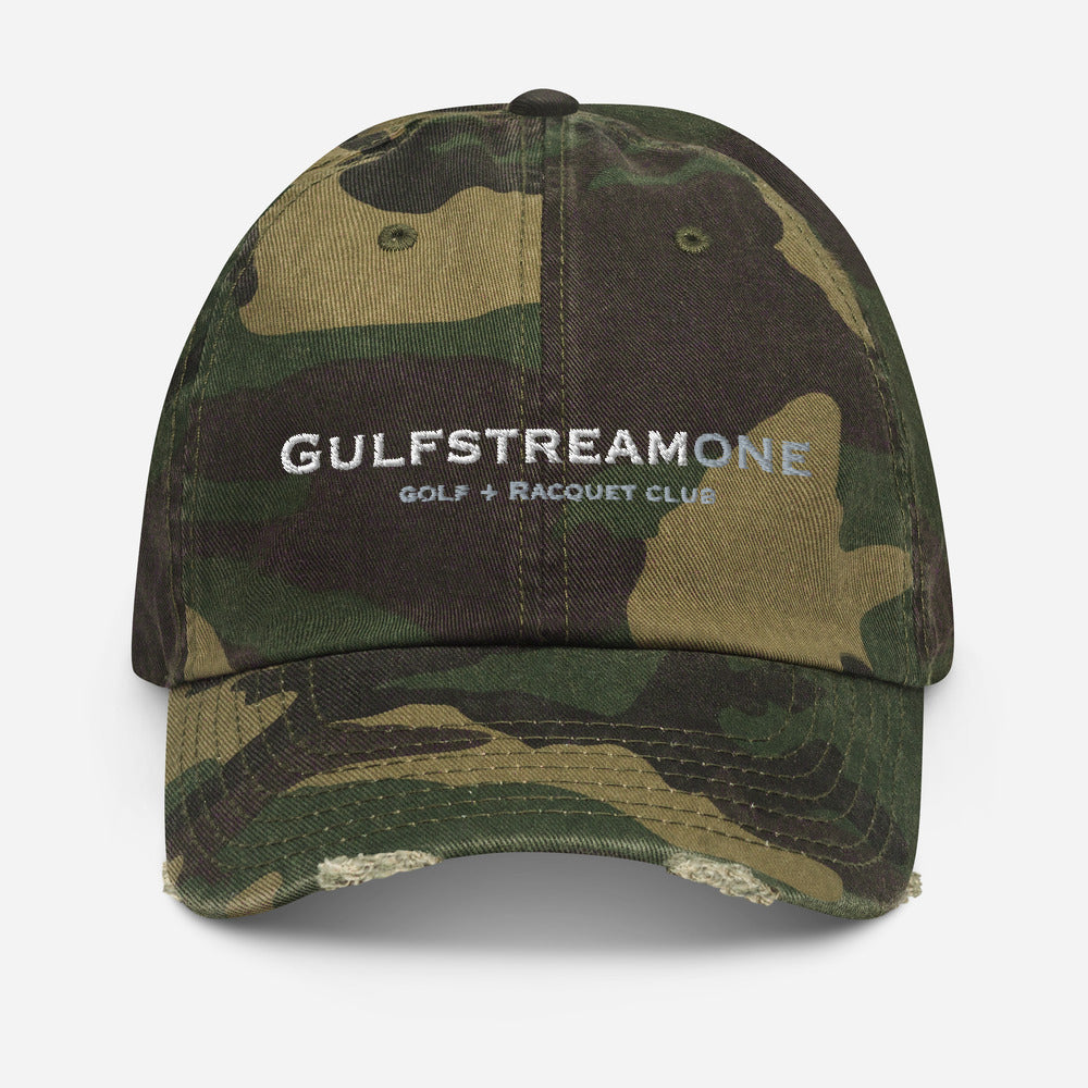 The Raleigh Collection: Gulfstream Federer Distressed Baseball Cap