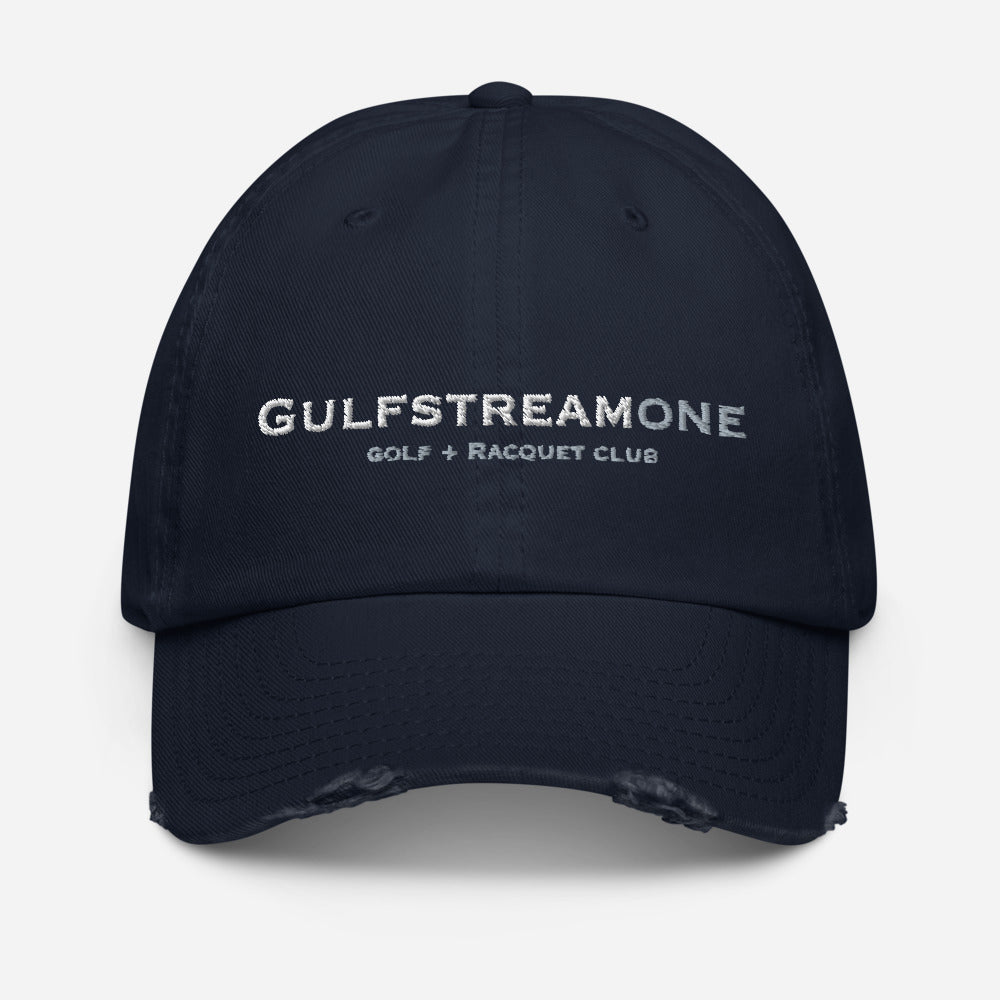 The Raleigh Collection: Gulfstream Federer Distressed Baseball Cap