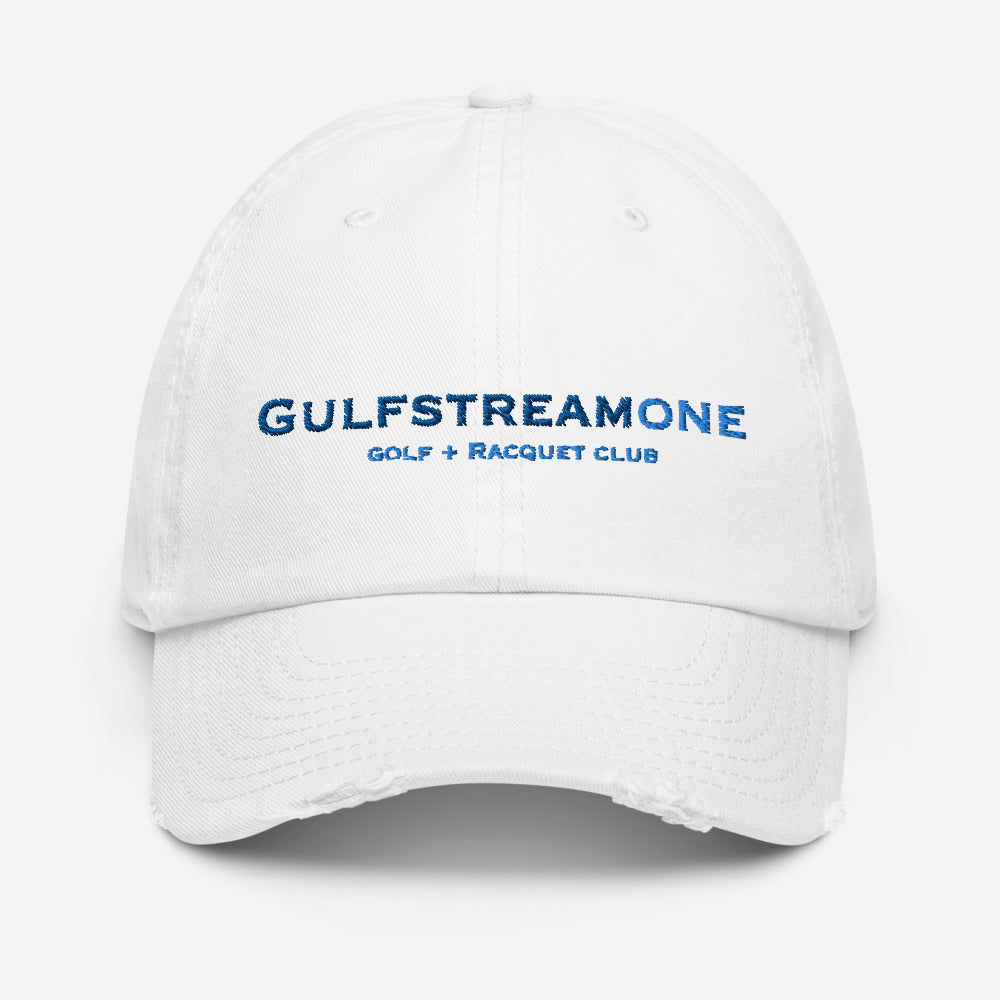 The Raleigh Collection: Gulfstream Federer Distressed Baseball Cap