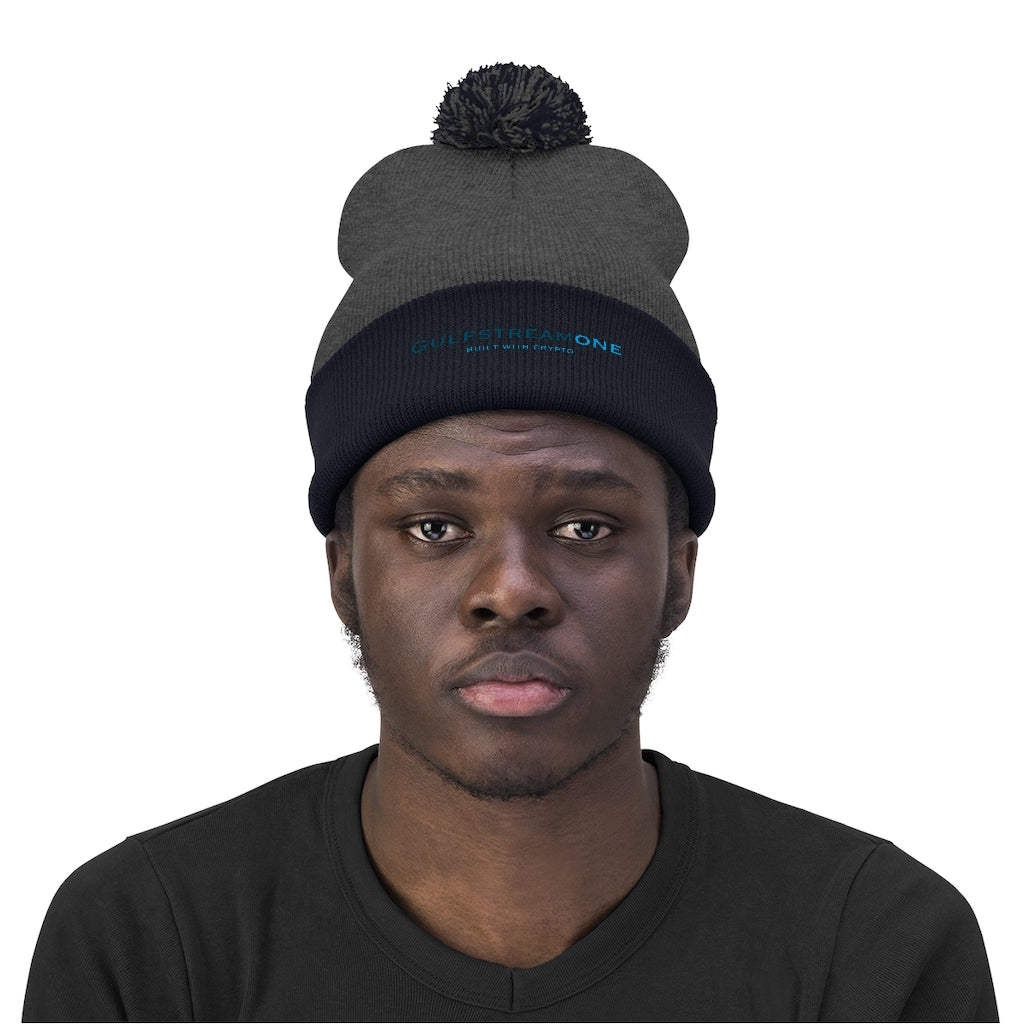 Gulfstream Crypto Pom Pom Beanie