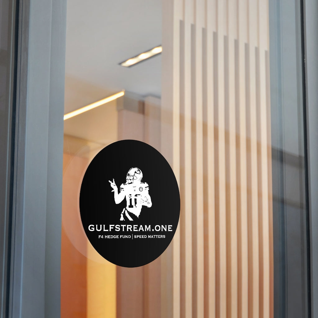 The Gaffney Collection: Gulfstream F4 Hedge Fund Tyreek Round Vinyl Stickers