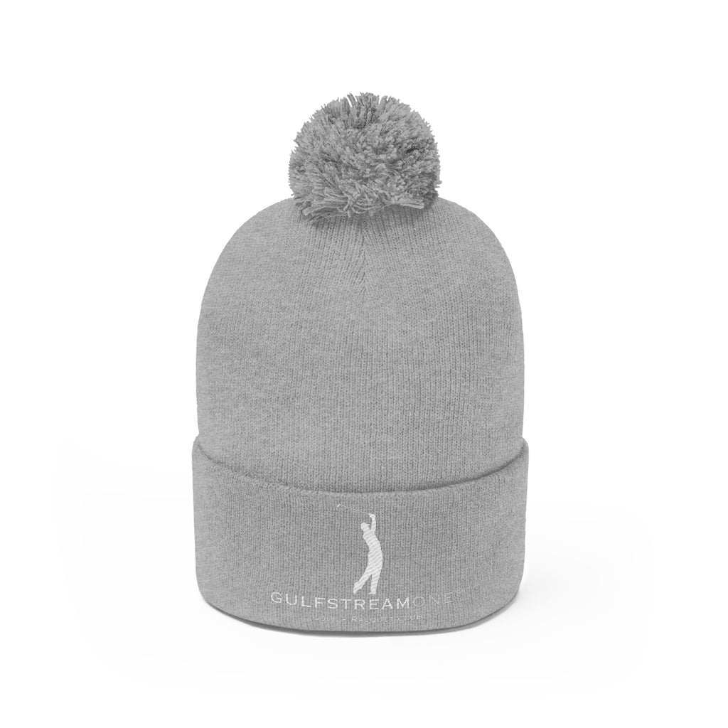 Tiger Woods Gulfstream Pom Pom Beanie