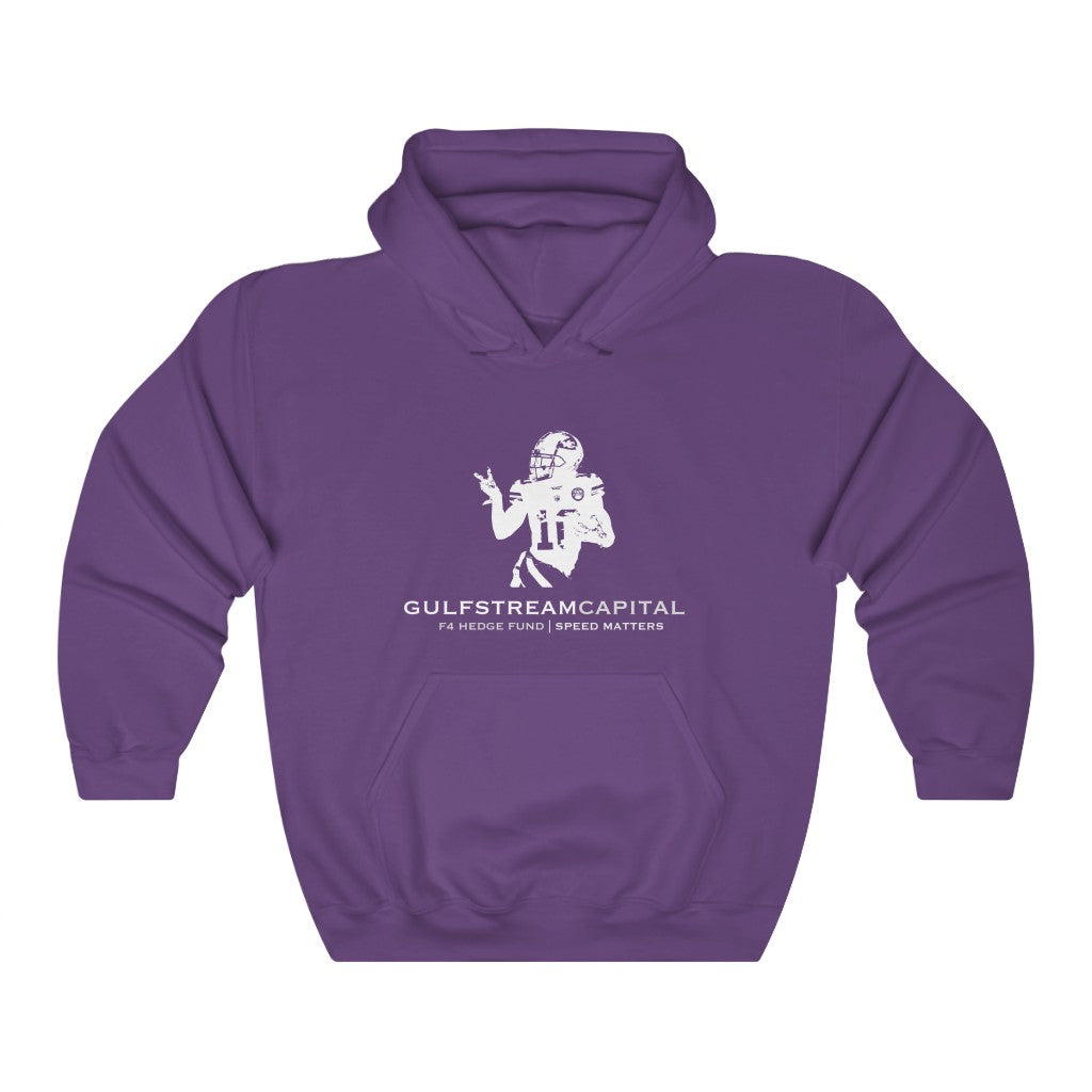 Gulfstream F4 Hedge Fund Speed Matters Unisex Heavy Blend™ Hooded Sweatshirt
