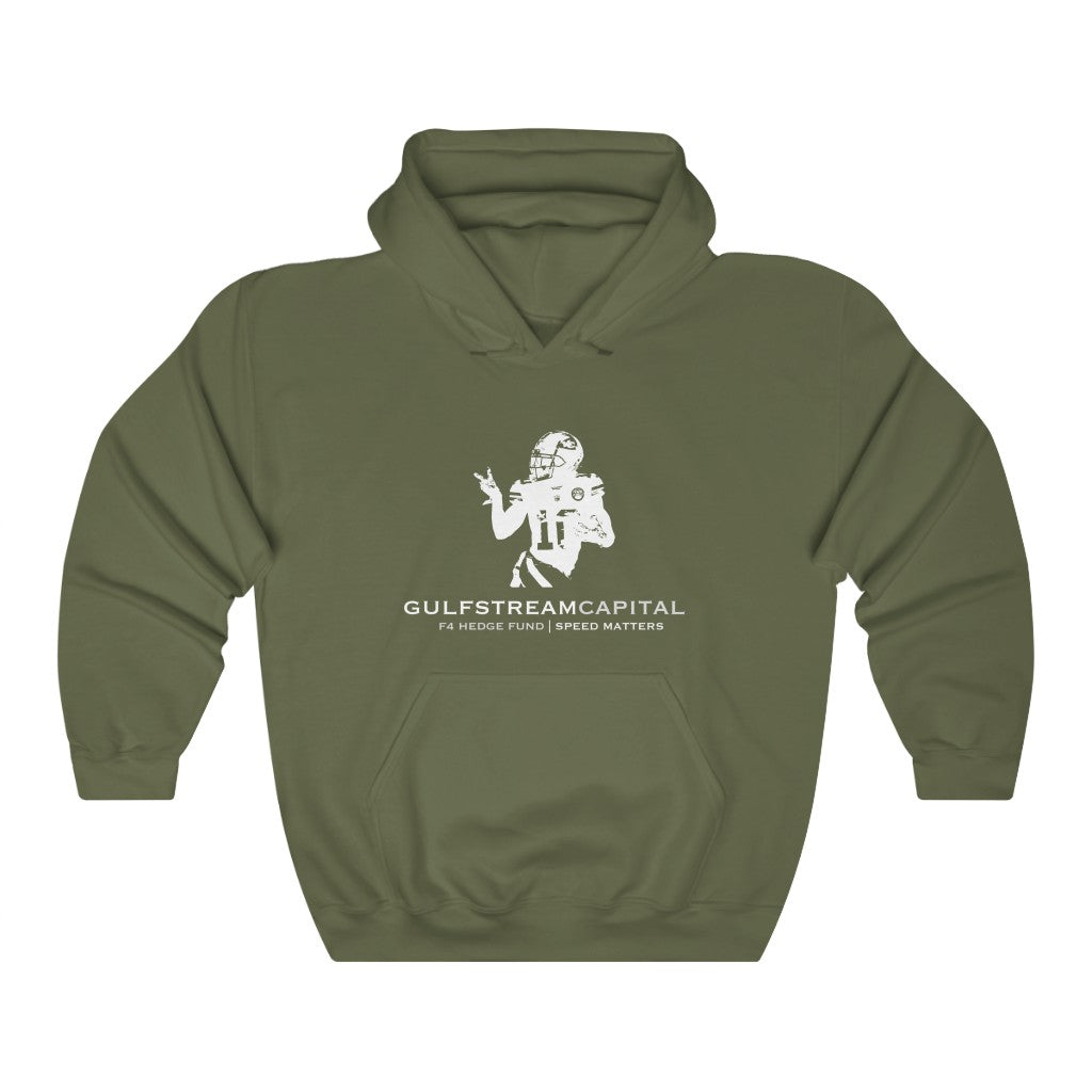 Gulfstream F4 Hedge Fund Speed Matters Unisex Heavy Blend™ Hooded Sweatshirt