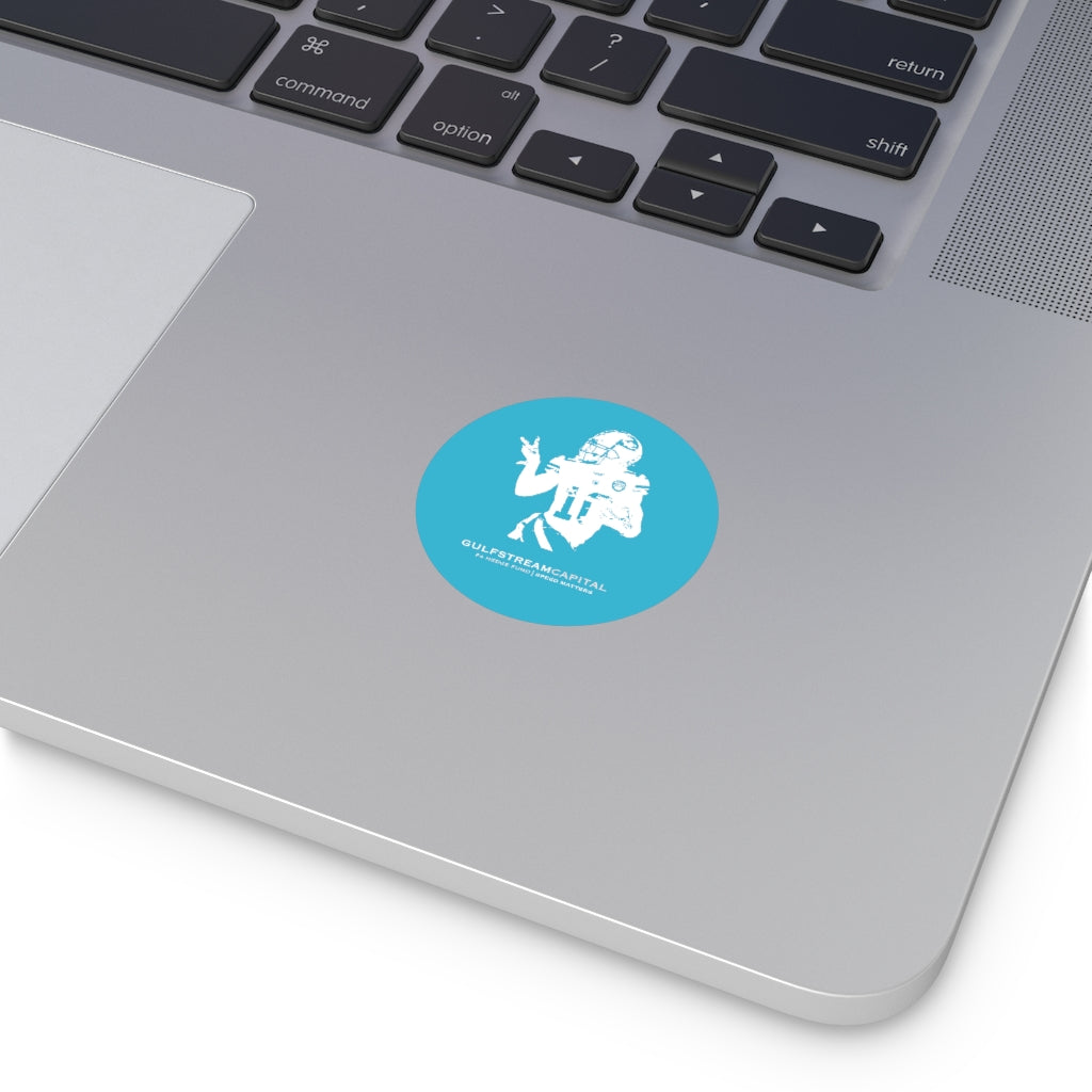 The Gaffney Collection: Gulfstream F4 Hedge Fund Tyreek Round Vinyl Stickers
