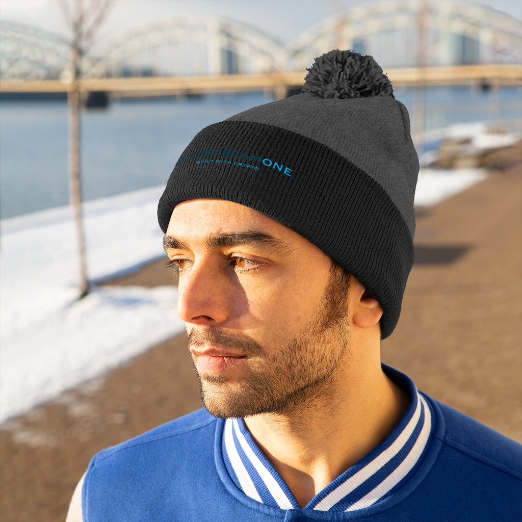 Gulfstream Crypto Pom Pom Beanie