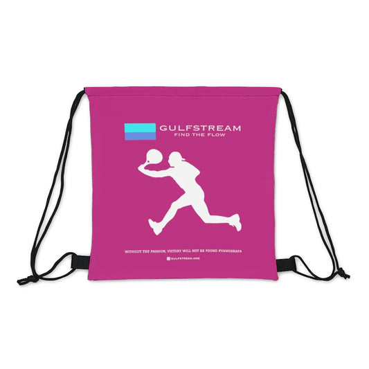 Rafa Gulfstream Find the Flow Outdoor Drawstring Bag (Pink)