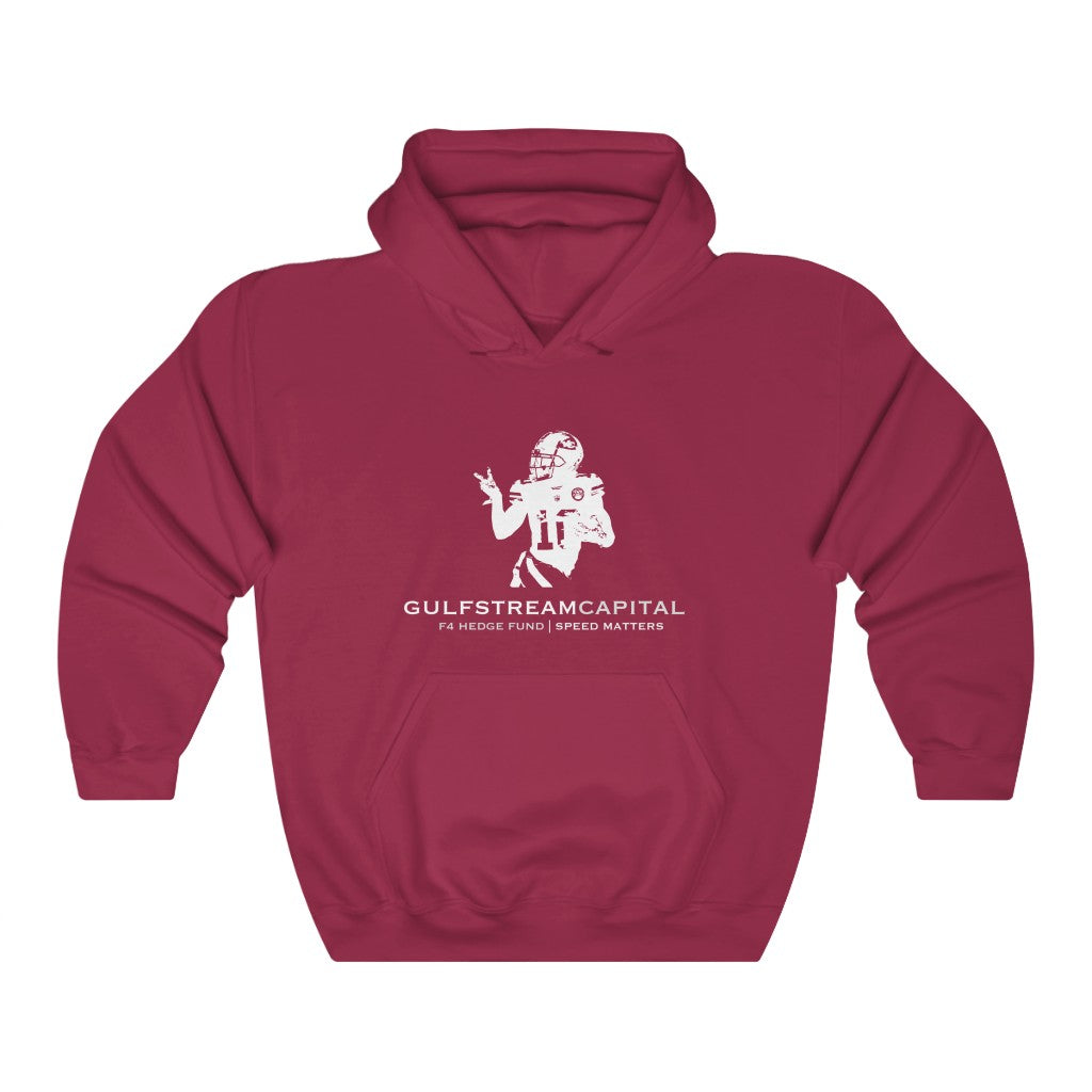 Gulfstream F4 Hedge Fund Speed Matters Unisex Heavy Blend™ Hooded Sweatshirt