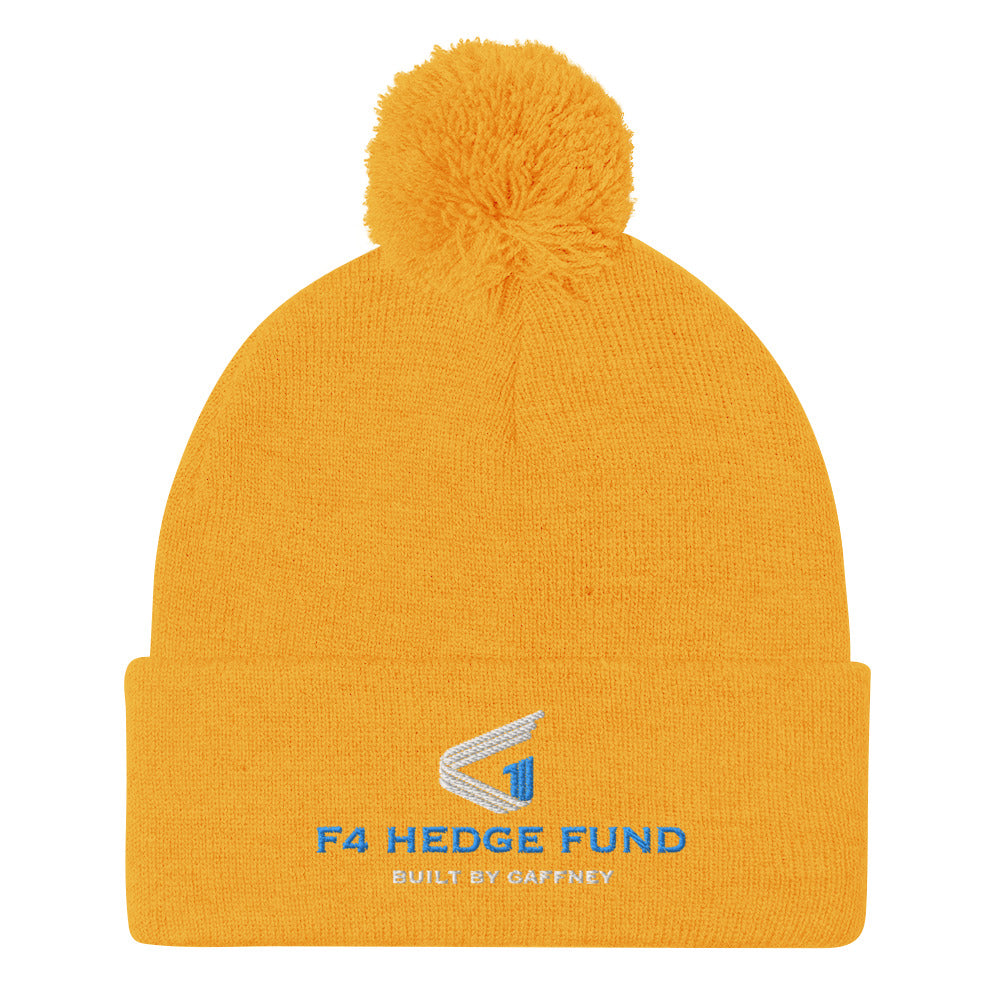 The Gaffney Collection: Gulfstream F4 Hedge Fund Pom-Pom Beanie
